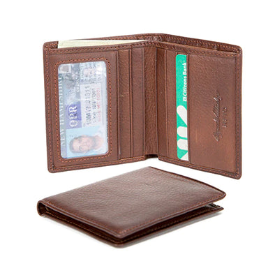 Cashmere RFID ID Bi-fold Wallet