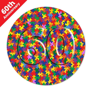 The Puzzler Round Jigsaw Puzzle