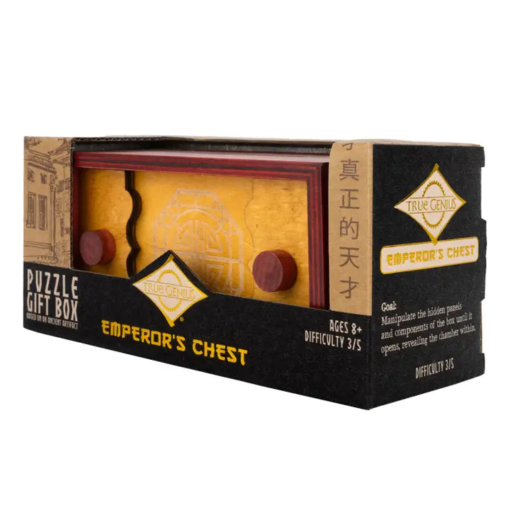 True Genius Puzzle Gift Box - Emperor's Chest – Luggage Shop of