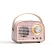 Retro Bluetooth Speaker - Pink