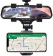 Car Rear View Mirror Phone Mount