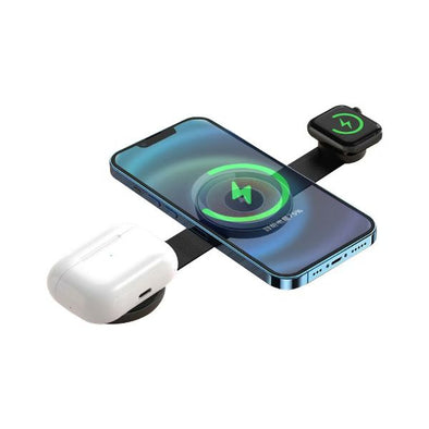 Mini 3-in-1 Magnetic Wireless Charger