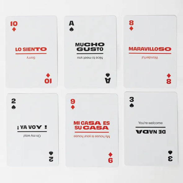 Spanish Playing Cards in Wayfarer Travel Tin