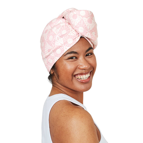 Pattern Quick Dry Hair Wrap