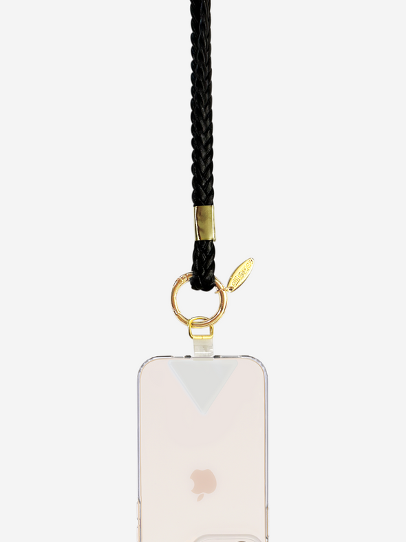 Crossbody Phone Strap - black