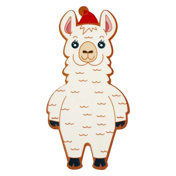 Llamas in Holiday Pajamas: Christmas Matching Game