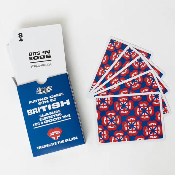 British Playing Cards in Wayfarer Travel Tin