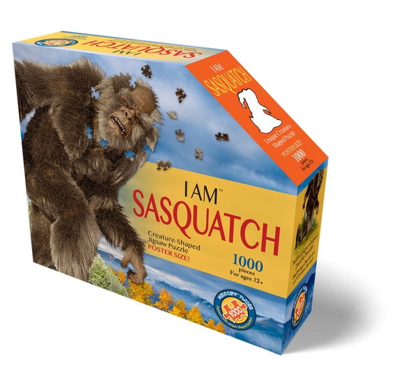 I am Sasquatch 1000-piece Shaped Puzzle