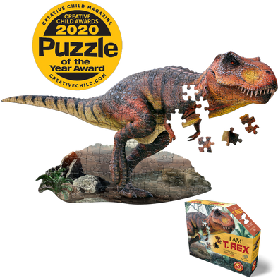 I am T. Rex 100-piece Shaped Puzzle