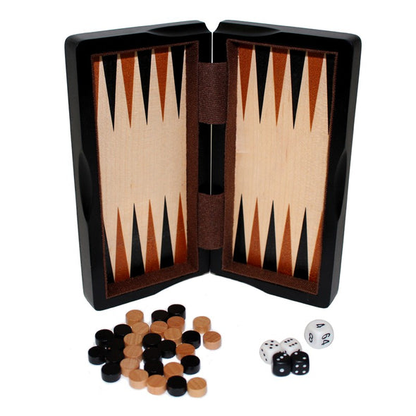 Ebony Wood 11" 3-in-1 Game Set