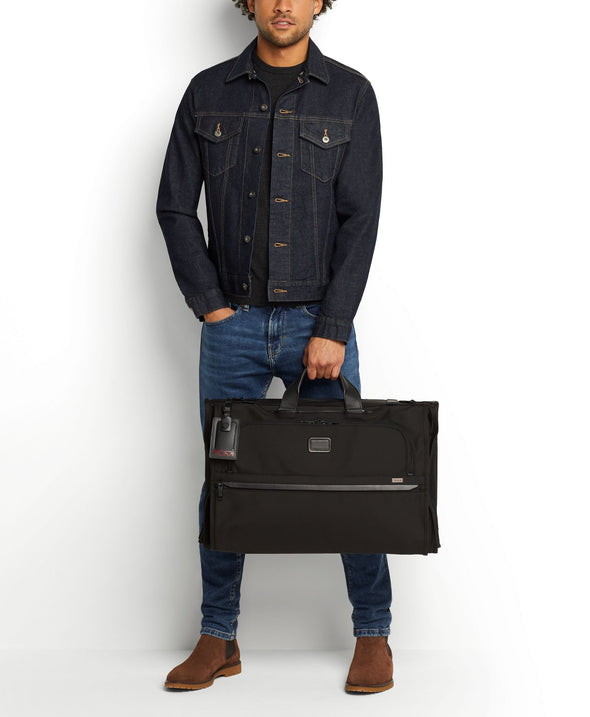 Alpha Garment Bag Tri-fold Carry-On -black