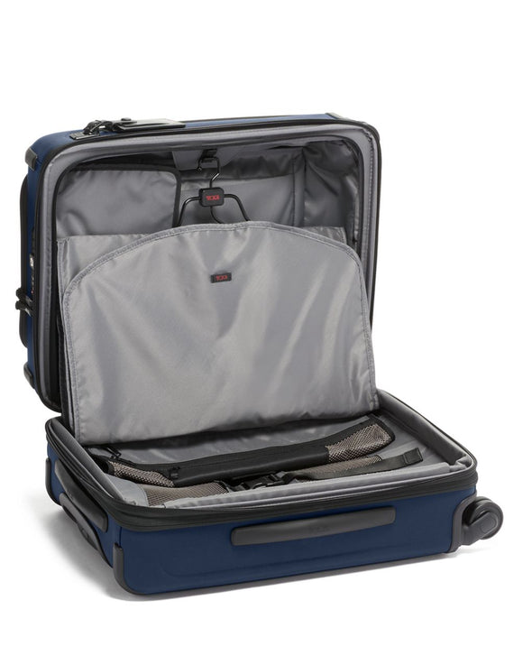 Alpha Continental Dual Access 4 Wheeled Carry-On -navy