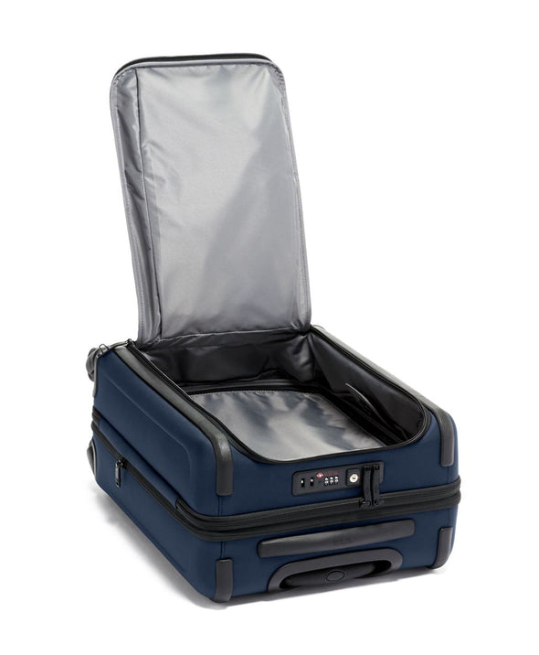 Alpha Continental Dual Access 4 Wheeled Carry-On -navy