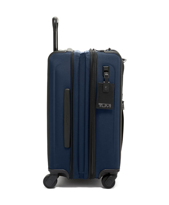 Alpha Continental Dual Access 4 Wheeled Carry-On -navy