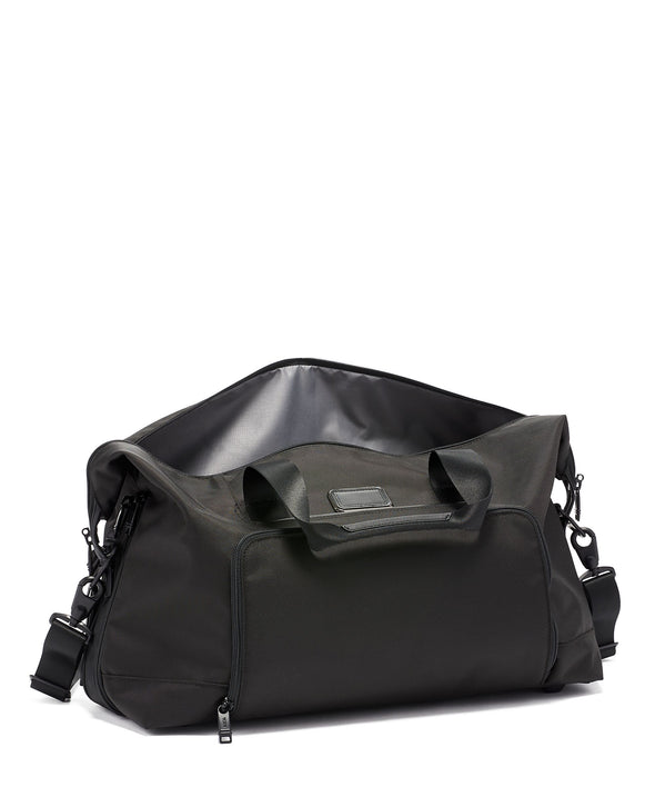 Alpha Double Expansion Satchel -black