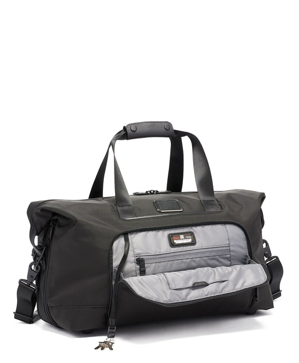 Alpha Double Expansion Satchel -black