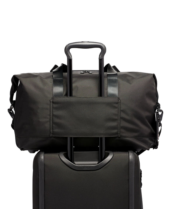 Alpha Double Expansion Satchel -black