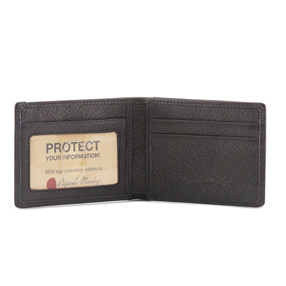 Brushed Granite ID Ultra Mini Wallet
