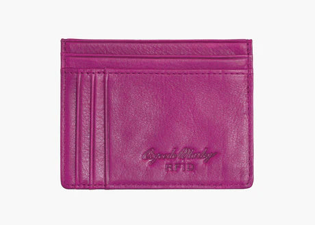 Cashmere RFID Front Pocket Card Wallet