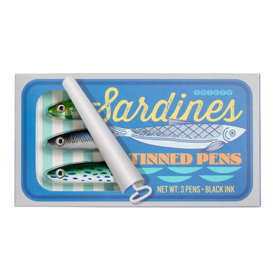 Sardines Tinned Fish Pens - Set of 3