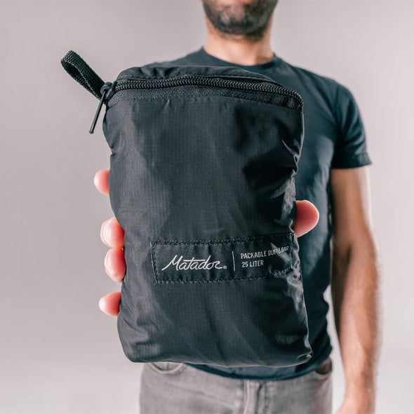ReFraction Packable Duffle Bag-black