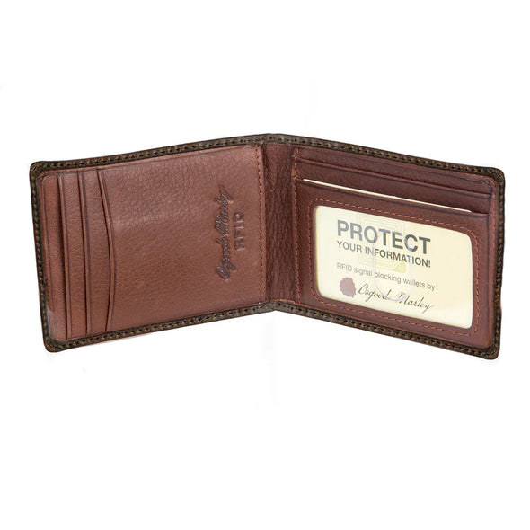 Distressed Magnet Money Clip Wallet