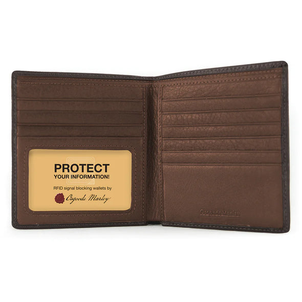 Distressed ID Hipster Wallet
