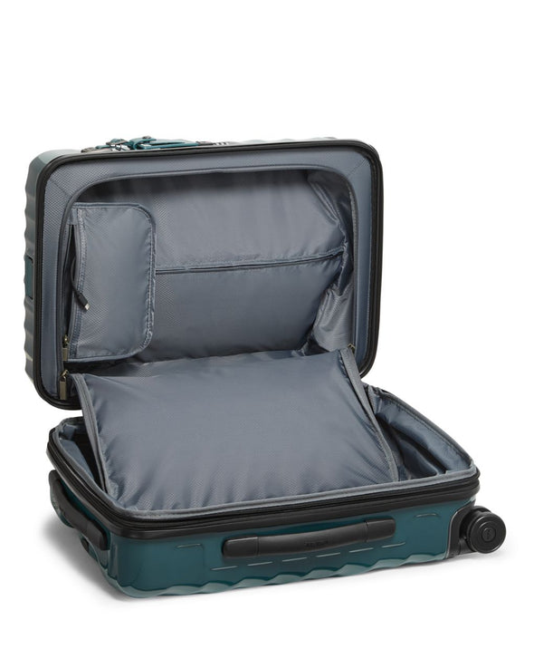 19 Degree International Expandable 4 Wheeled Carry-on - Lagoon