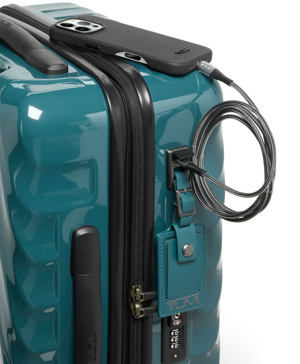 19 Degree International Expandable 4 Wheeled Carry-on - Lagoon