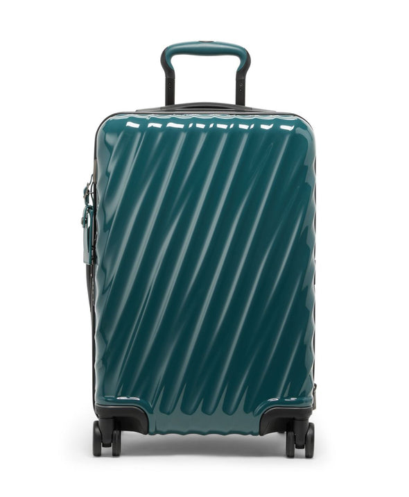 19 Degree International Expandable 4 Wheeled Carry-on - Lagoon