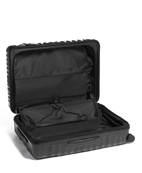 19 Degree Extended Trip Expandable 4 Wheeled Packing Case - Black Textured
