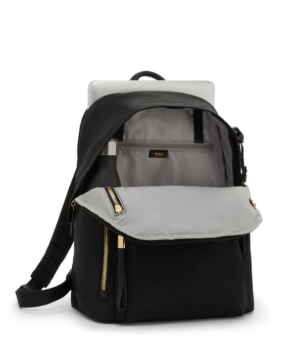 Voyageur Halsey Backpack - Black/Gold