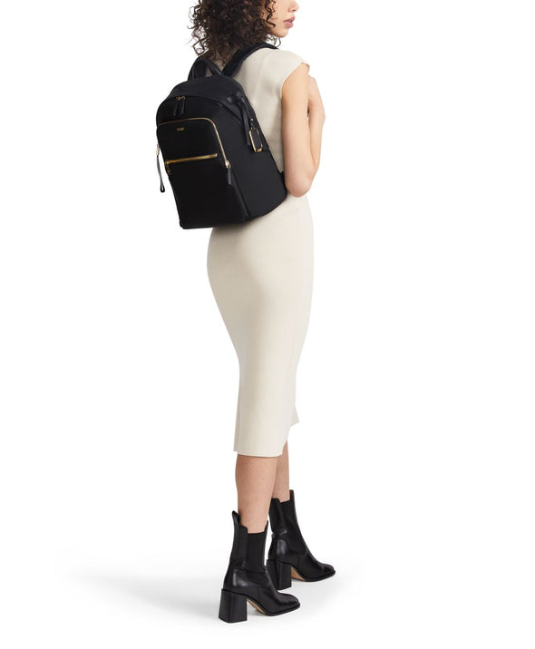 Voyageur Halsey Backpack - Black/Gold