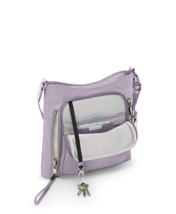 Voyageur Tyler Crossbody -Lavender