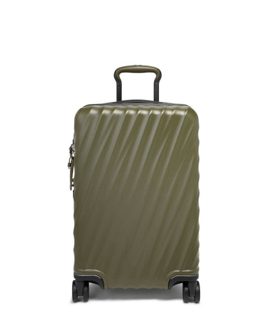 19 Degree International Expandable 4 Wheeled Carry-on - Olive Textured