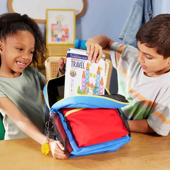 MAGNA-TILES MicroMags Travel Deluxe - 55pc.