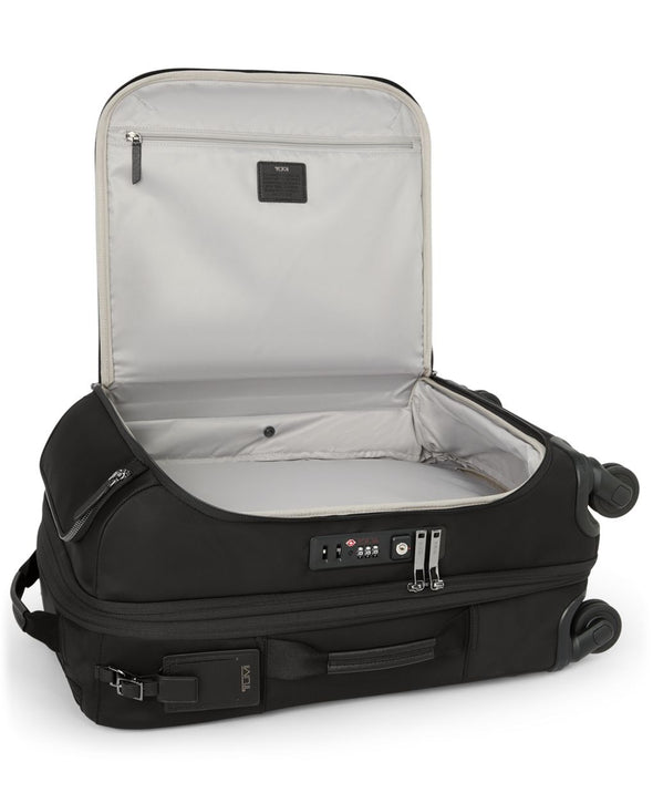 Voyageur Leger International Expandable Carry-on -Black with Gunmetal