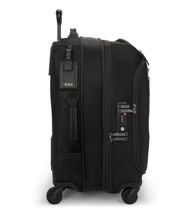 Voyageur Leger International Expandable Carry-on -Black with Gunmetal