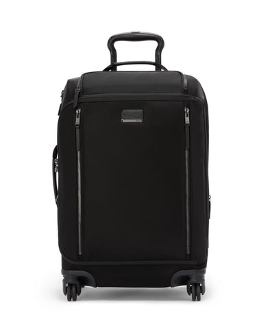 Voyageur Leger International Expandable Carry-on -Black with Gunmetal