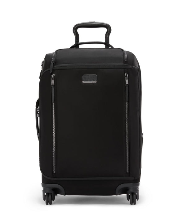 Voyageur Leger International Expandable Carry-on -Black with Gunmetal