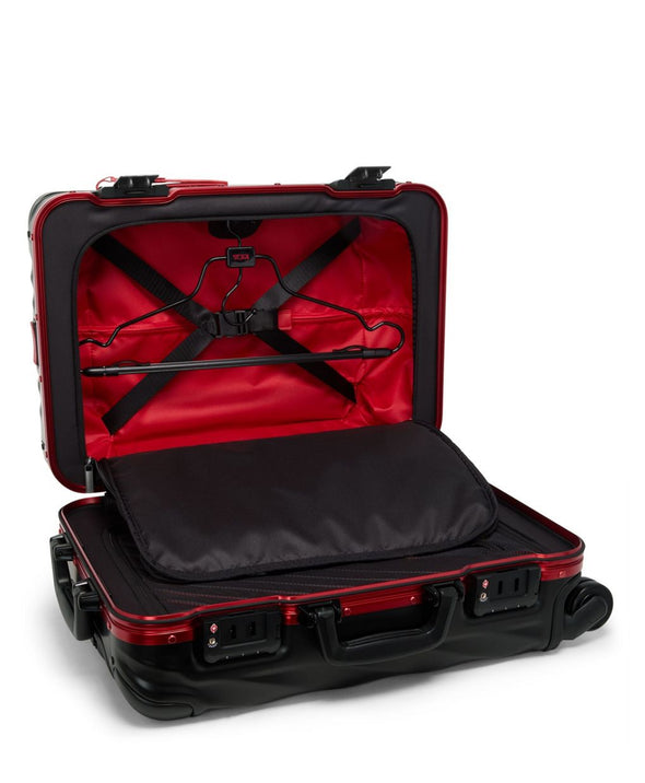 19 Degree Aluminum International Carry-on - Black/Red