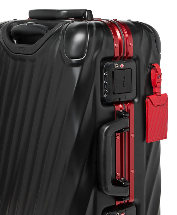 19 Degree Aluminum International Carry-on - Black/Red