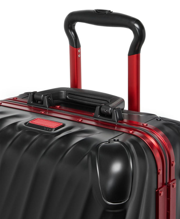 19 Degree Aluminum International Carry-on - Black/Red