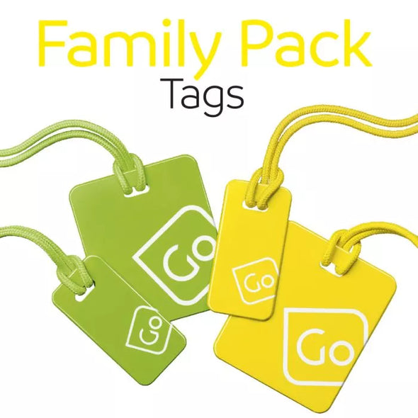 Tag Me Family Pack Luggage Tags