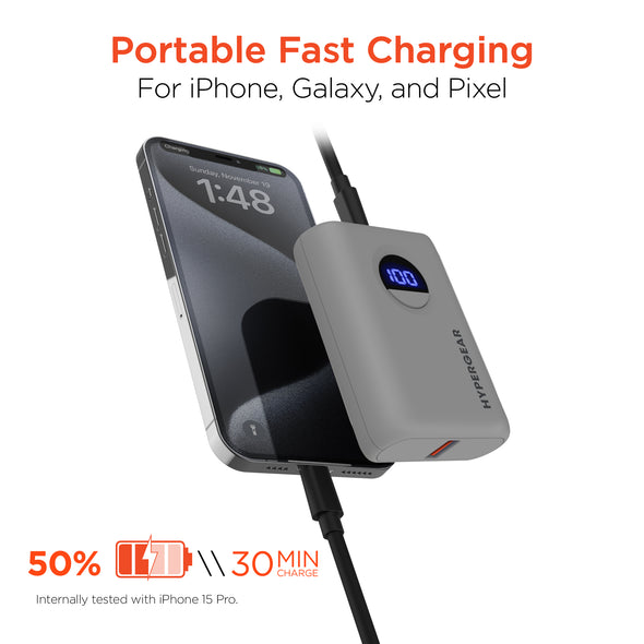 HyperGear PowerPack PRO 10000mAh 20W Fast Charge Power Bank