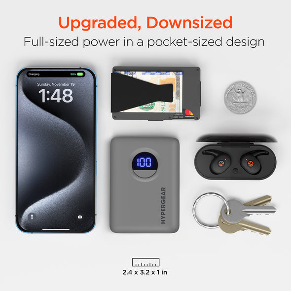HyperGear PowerPack PRO 10000mAh 20W Fast Charge Power Bank