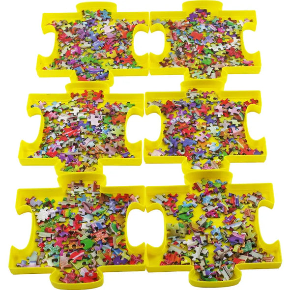 Puzzle Sorting Trays 6 pack