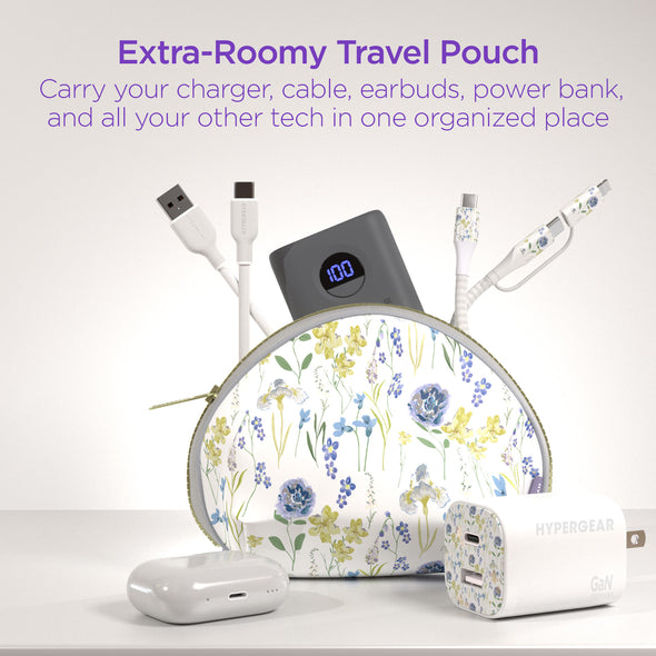 HyperGear 30W PD GaN Charging Kit with Travel Pouch