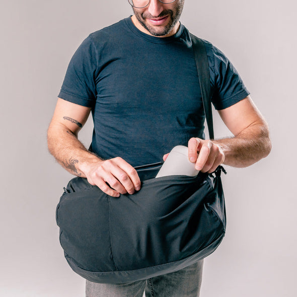 ReFraction Packable Duffle Bag-black