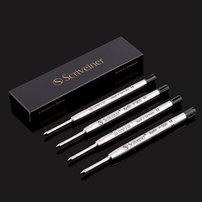 Scriveiner Ballpoint Pen Refill Black